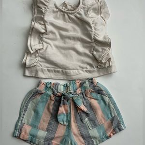 Jessica Simpson short set baby girl size 4T
